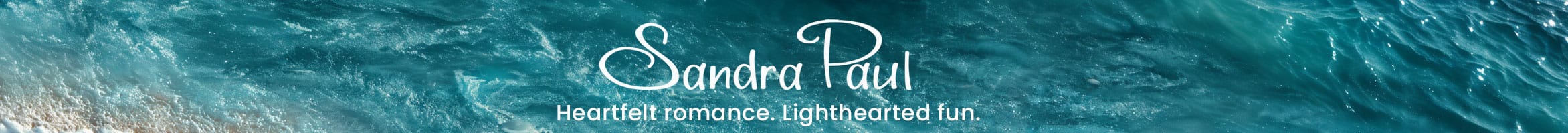 Sandra Paul Heartfelt romance. Lighthearted fun.